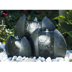 Kit Ferrara, jeu d'eau éléments en Terrazzo ( décoration autour non fournie )