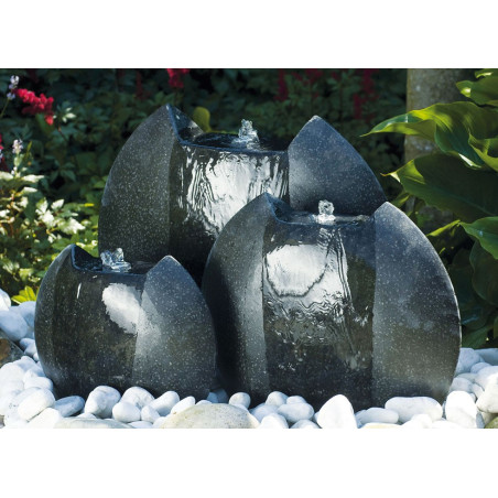 Kit Ferrara, jeu d'eau éléments en Terrazzo ( décoration autour non fournie )