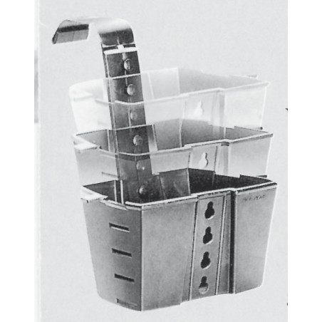 Panier flexible suspendu  20 x 15 x 30 cm 