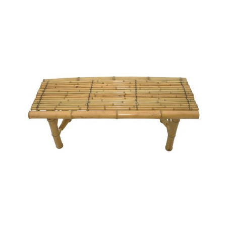 Banc en bambou 100x37x40cm