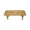 Banc en bambou 100x37x40cm