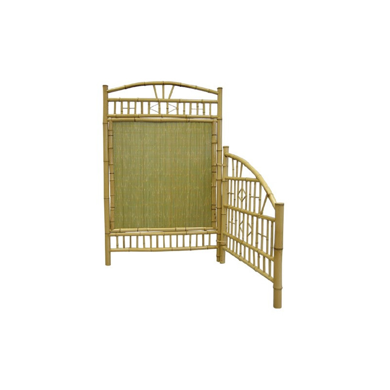 Brise-vent bambou avec renfort latéral