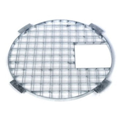 Grille en métal galvanisée pour bassin Victoria 90 Ø 81cm