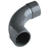 Coude long pression 63mm à 90° à coller