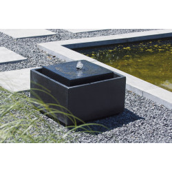 Kit Sonora. bassin hors sol moderne en Terrazzo avec LED