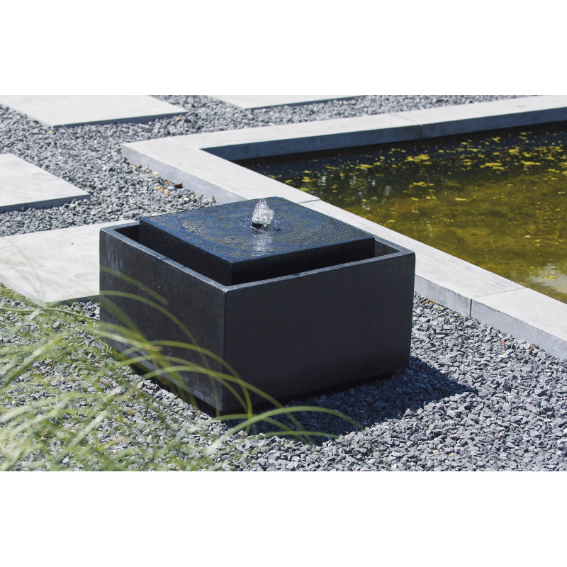 Kit Sonora. bassin hors sol moderne en Terrazzo avec LED