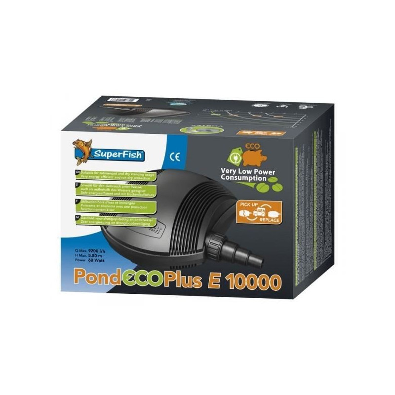Pompe Pond Eco Plus E 5000 l/h  22w