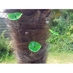 Lot de 3 Petites Fleurs de Soleil Friends (Vert)