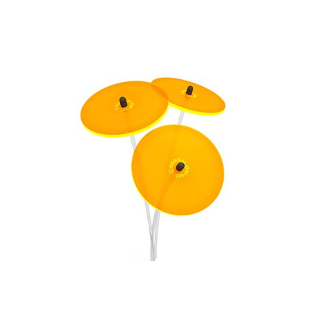 Lot de 3 Petites Fleurs de Soleil (Jaune)