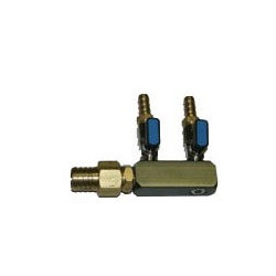 Distributeur à air 2 vannes 3/8"