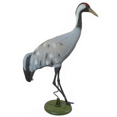 Grue cendrée basculante- H121 cm