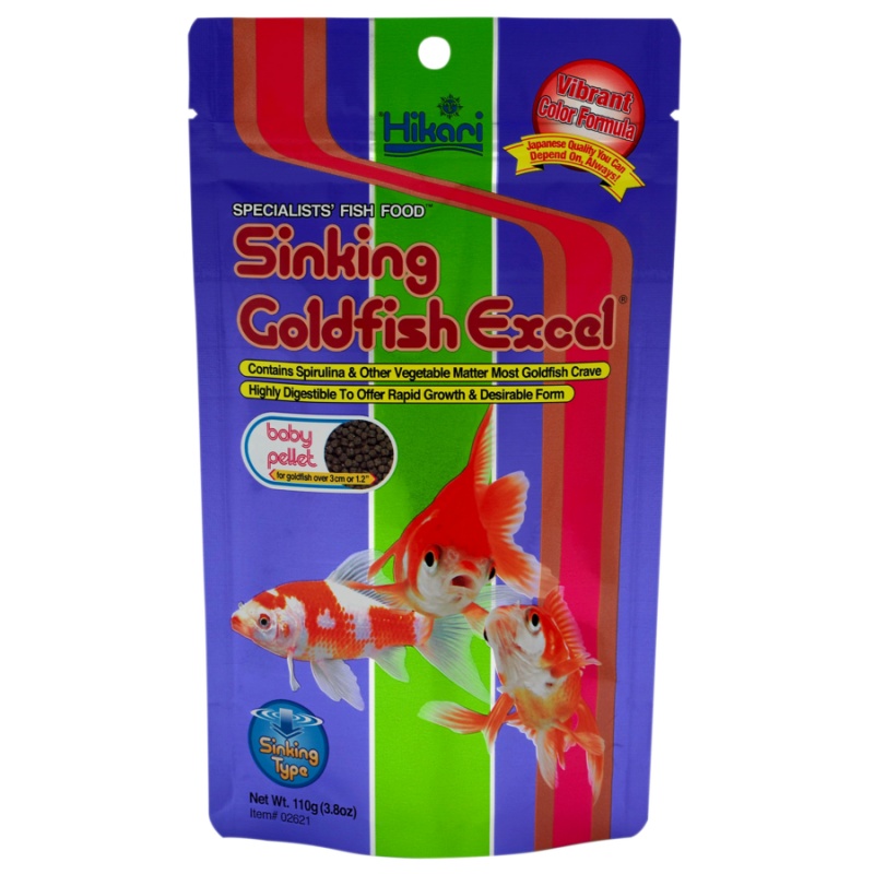 HIKARI GOLDFISH EXCEL BABY 110 GR