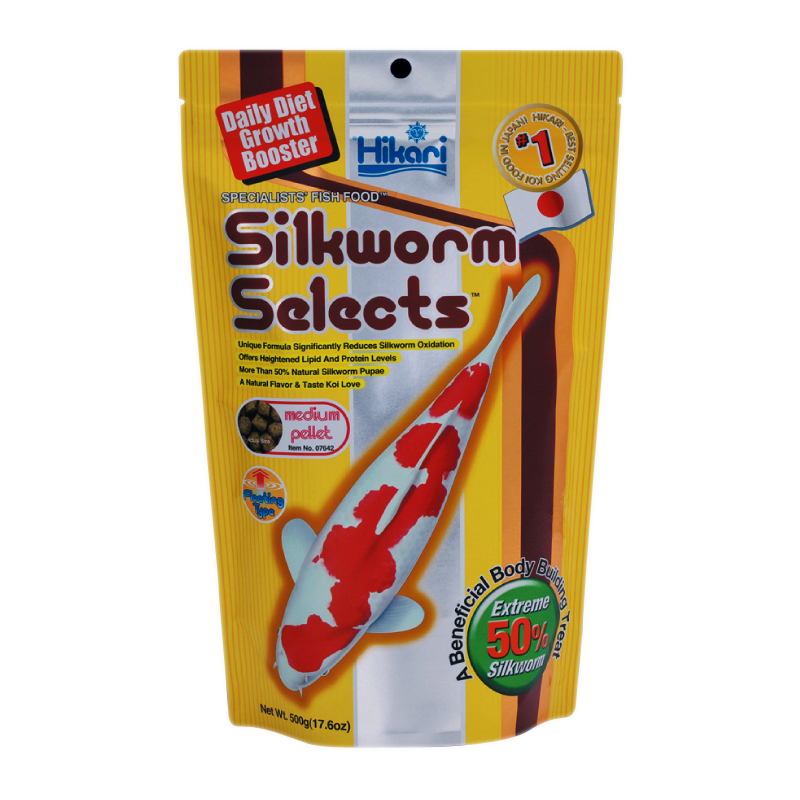 HIKARI SILKWORM SELECT MEDIUM 500gr