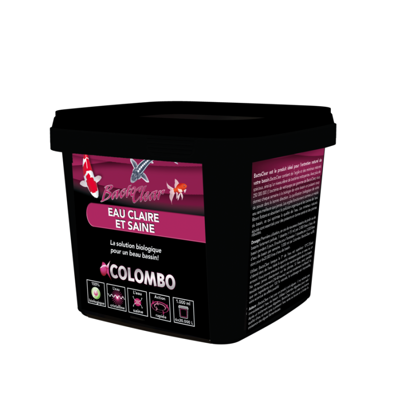 COLOMBO BACTOCLEAR 1000 ML/20.000L NL+F