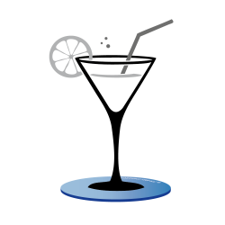 Sous verre James Bleu