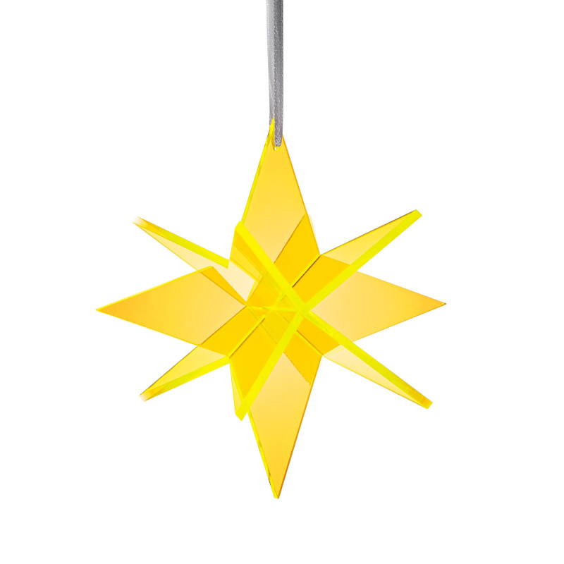 Petite étoile Estrella 3D Jaune