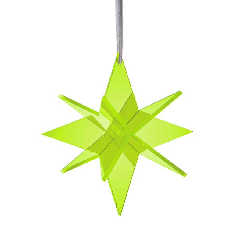 Petite étoile Estrella 3D Verte