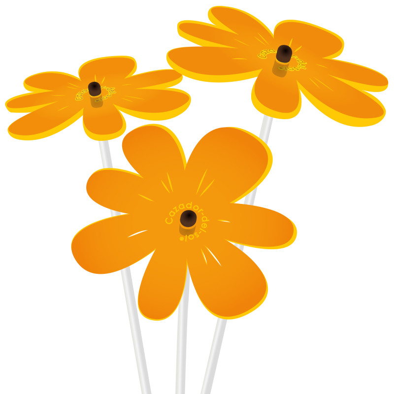 Bouquet de soleil Nea Orange x 3