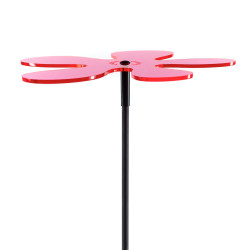 Fleur de soleil Lotta Medio rouge