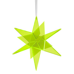 Grande étoile Estrella 3D Verte