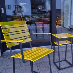 sunart® dialogue ensemble de meubles lumineux Jaune