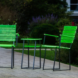 sunart® dialogue ensemble de meubles lumineux Vert