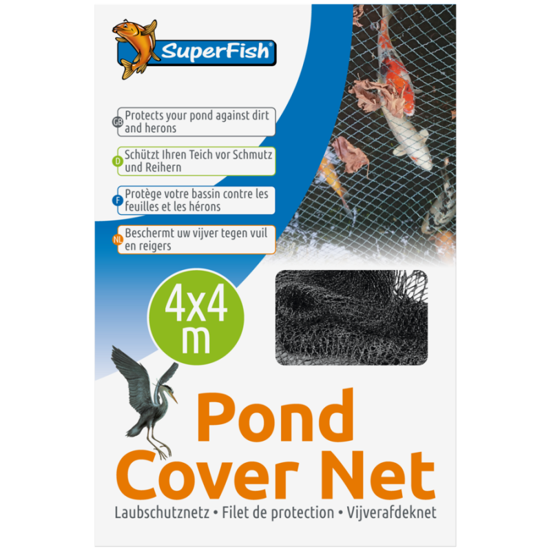 FILET 4 X 4 M+10 PIQUETS SuperFish