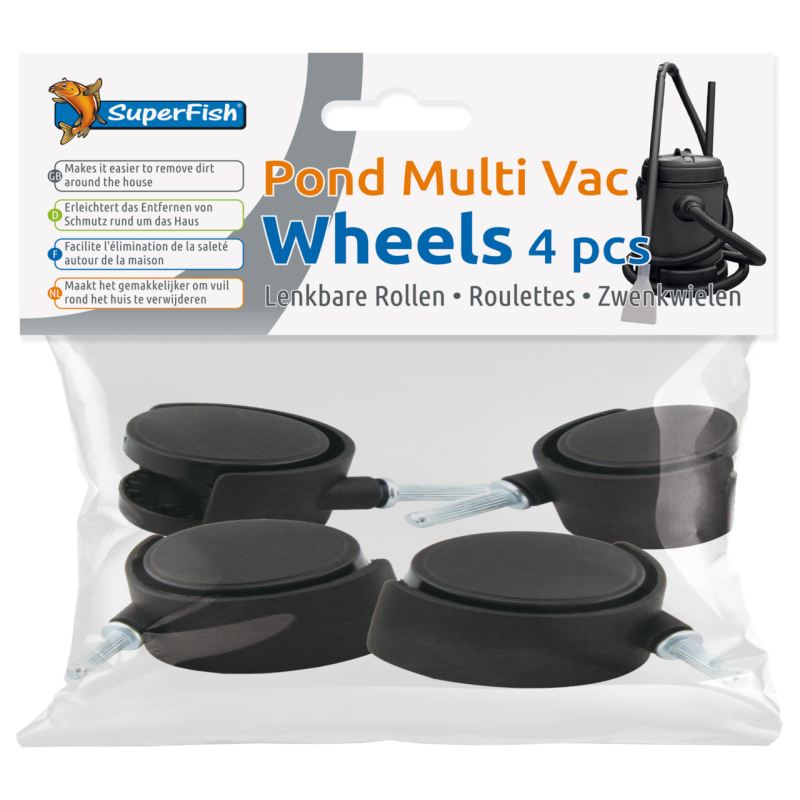 POND MULTI VAC ROULETTES 4 Pièce