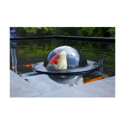Dôme flottant pour poissons