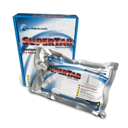 SuperTab - Dioxyde de chlore - 12 Tabs x 20 gramme - 10%