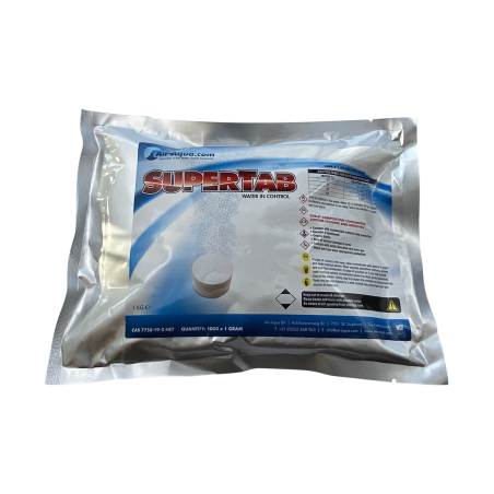 SuperTab - Dioxyde de chlore - 1000 gramme - 10%