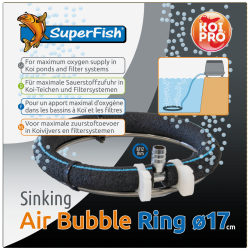 KOI PRO ANNEAU DIFFUSEUR AIR COULANT Ø 17CM