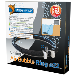 KOI PRO ANNEAU DIFFUSEUR AIR COULANT Ø 22CM