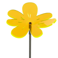 Fleur de soleil Medio Nea ondulée jaune