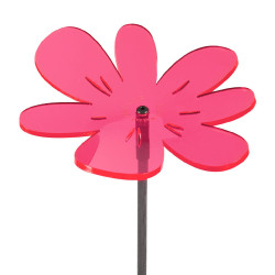 Fleur de soleil Medio Nea ondulée rouge