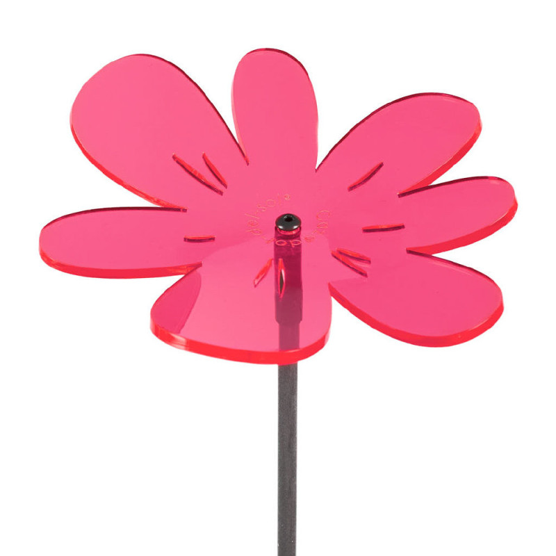 Fleur de soleil Medio Nea ondulée rouge