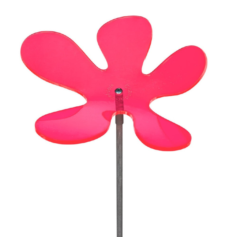 Fleur de soleil Lotta medio ondulée rouge