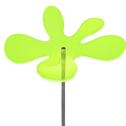 Fleur de soleil Lotta medio ondulée verte