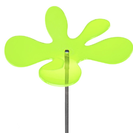 Fleur de soleil Lotta medio ondulée verte