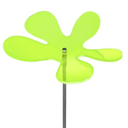 Fleur de soleil Lotta medio ondulée rouge