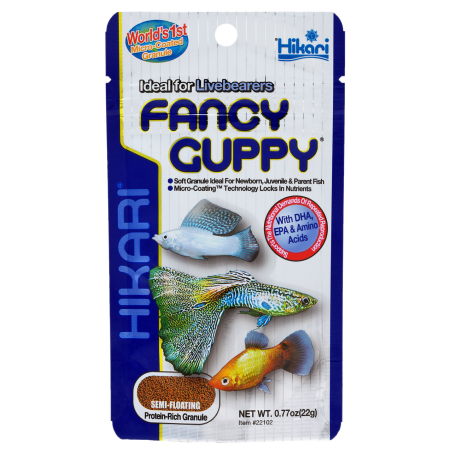 Hikari Fancy Guppy 22gr