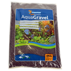 Gravier décoratif naturel pour aquarium