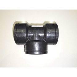 Té Taraudé PP Noir