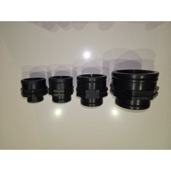 Réduction taraudée PP Noir