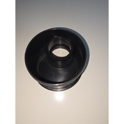 Réduction excentrique à lèvre FM PP Noir