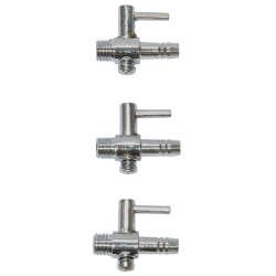 SF INOX VANNE A VISE 1 SORTIE BLISTÈRE- 3 PC.