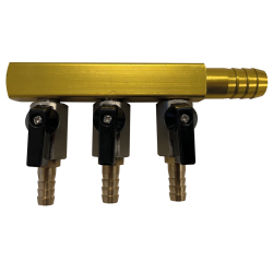 REPARTITEUR INOX 8MM 3 SORTIES