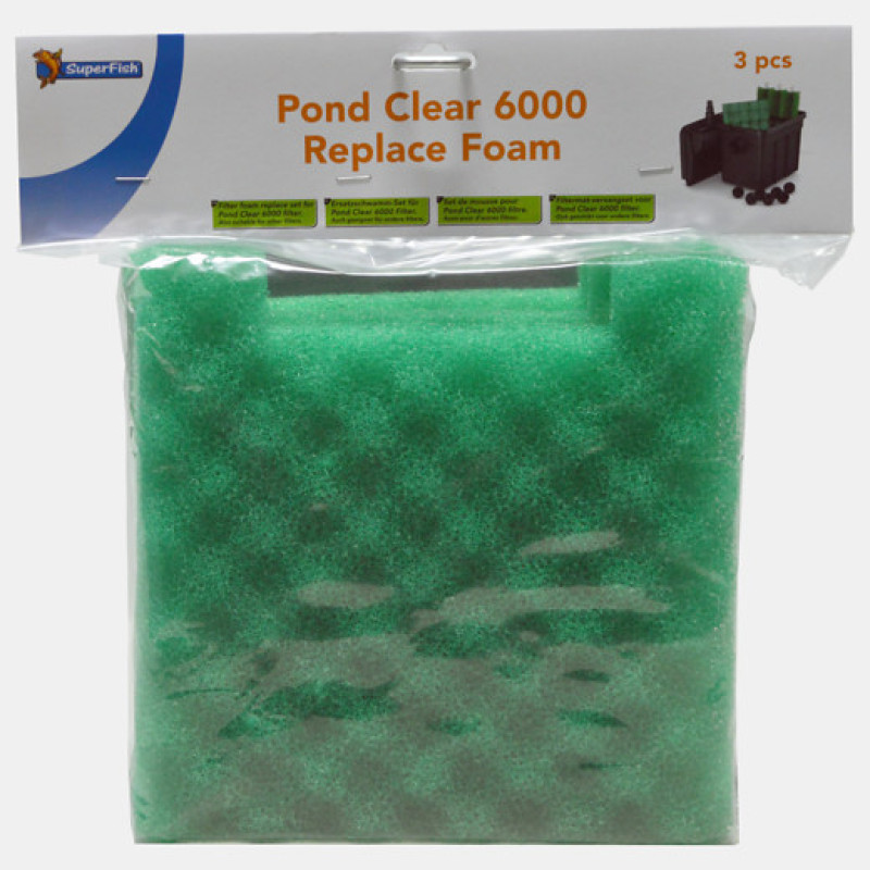 SF PONDCLEAR 3000 MOUSSES 3 Pièce 