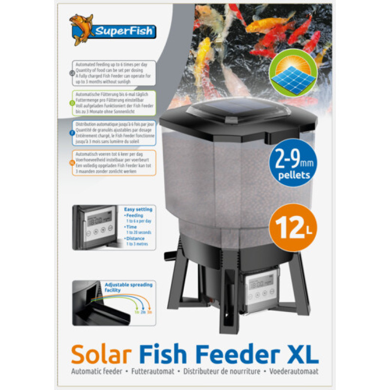 SF SOLAR FISH FEEDER XL
