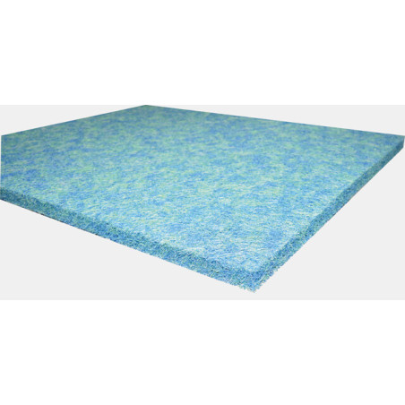 TAPIS JAPONAIS 200 X100 X3,8 CMM BLEU